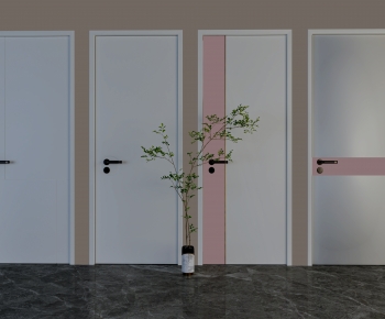 Modern Single Door-ID:587490081