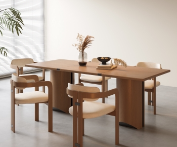 Modern Dining Table And Chairs-ID:674917944