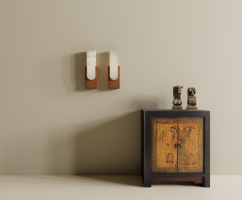 Chinese Style Side Cabinet-ID:456849108