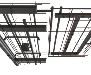 Industrial Style Suspended Ceiling-ID:103988892