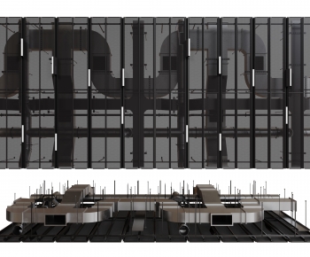 Modern Suspended Ceiling-ID:455012081