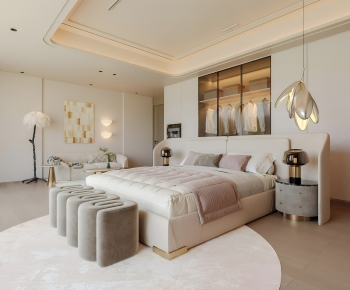 French Style Girl's Room Daughter's Room-ID:859808988