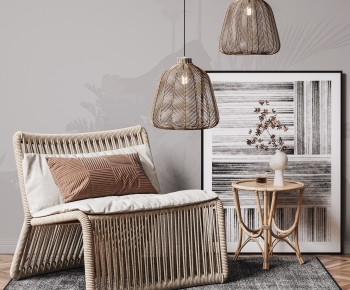 Wabi-sabi Style Lounge Chair-ID:406966927