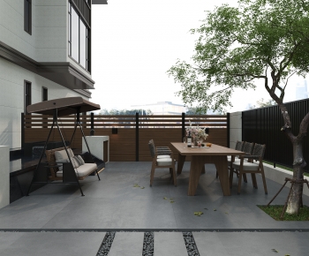 Modern Courtyard/landscape-ID:369954116