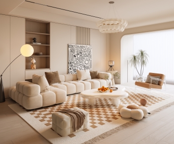 Modern A Living Room-ID:948134907