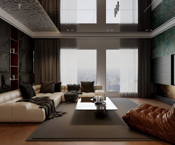 Modern A Living Room-ID:845135938