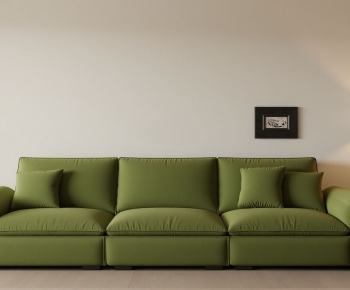 Modern Three-seat Sofa-ID:746438987