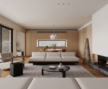 Modern A Living Room-ID:658544065