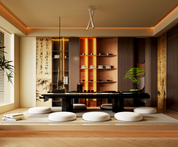 New Chinese Style Tea House-ID:976679096