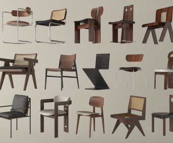 Wabi-sabi Style Lounge Chair-ID:467359071