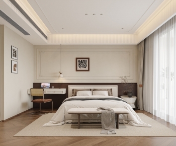 French Style Bedroom-ID:282329084