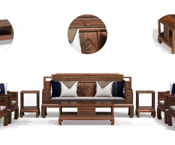 Chinese Style Sofa Combination-ID:112010963