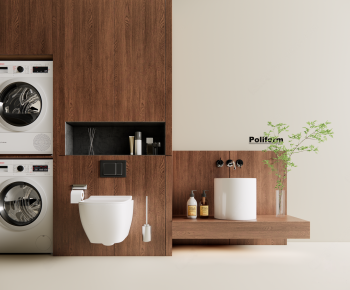 Modern Laundry Cabinet-ID:885839945