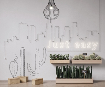 Modern Ground Green Plant Potted Plants-ID:901472091