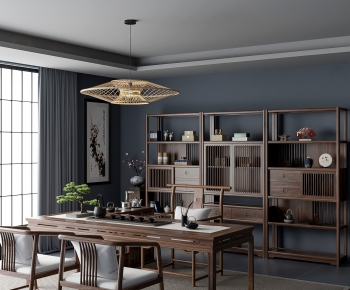 New Chinese Style Tea House-ID:201807023