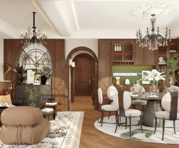 French Style A Living Room-ID:795002946