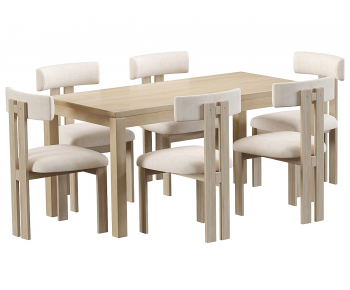 Modern Dining Table And Chairs-ID:177490007