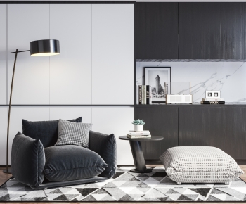 Modern Single Sofa-ID:229496002