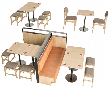 Modern Dining Table And Chairs-ID:495975972