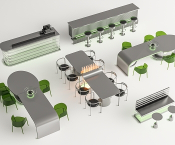 Modern Dining Table And Chairs-ID:185839895