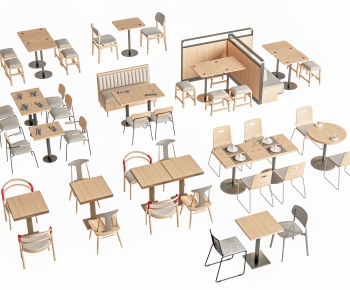 Modern Dining Table And Chairs-ID:696971895