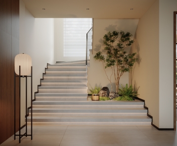 New Chinese Style Stairwell-ID:183614022