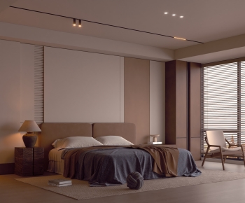Wabi-sabi Style Bedroom-ID:172558072