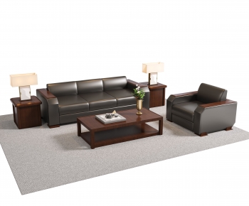 New Chinese Style Sofa Combination-ID:252552999