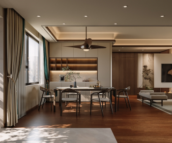 New Chinese Style Dining Room-ID:761970045