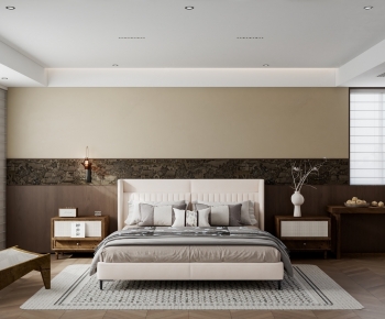 New Chinese Style Bedroom-ID:760406975
