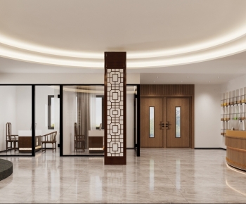 New Chinese Style Hospital-ID:390885117