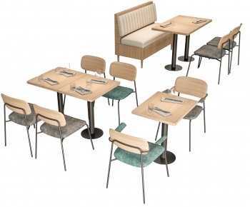 Modern Dining Table And Chairs-ID:660115004