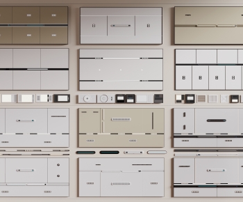 Modern Suspended Ceiling-ID:464420085