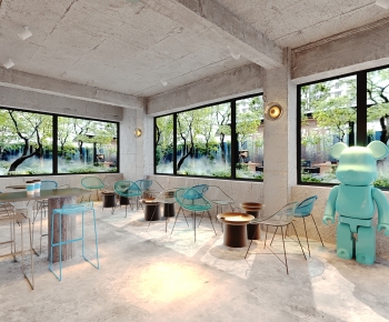 Industrial Style Milk Tea Shop-ID:997471098