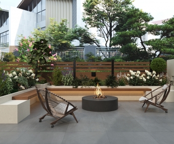 Modern Courtyard/landscape-ID:728755959