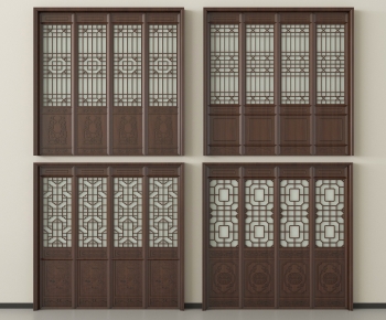 Chinese Style Door-ID:591198921