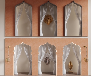 Southeast Asian Style Door-ID:658117069