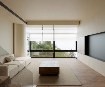 Modern A Living Room-ID:437037948