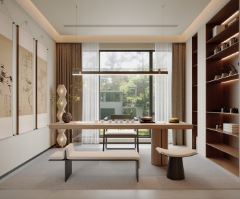 New Chinese Style Tea House-ID:939419038