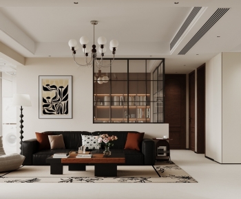 Modern A Living Room-ID:896339899