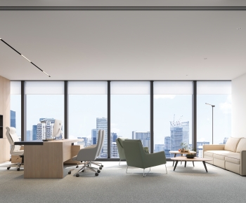 Modern Manager's Office-ID:784580782