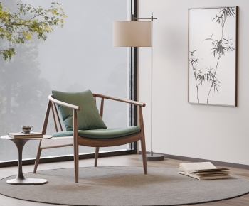 New Chinese Style Lounge Chair-ID:867269048