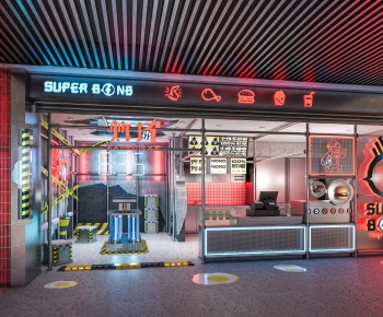 Industrial Style Facade Element-ID:118529843