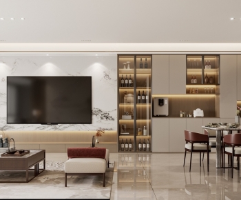 Modern A Living Room-ID:794286014