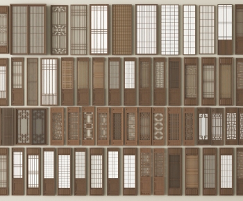 New Chinese Style Door-ID:204730998