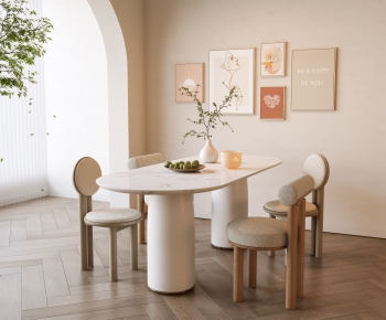 Modern Dining Table And Chairs-ID:279419463