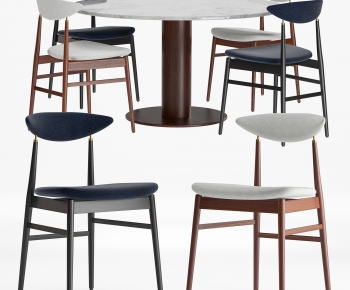 Modern Dining Table And Chairs-ID:762130986
