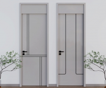Modern Single Door-ID:816555989