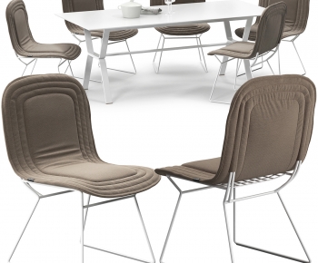 Modern Dining Table And Chairs-ID:873142003