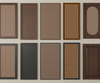 Wabi-sabi Style Door Panel-ID:133729932